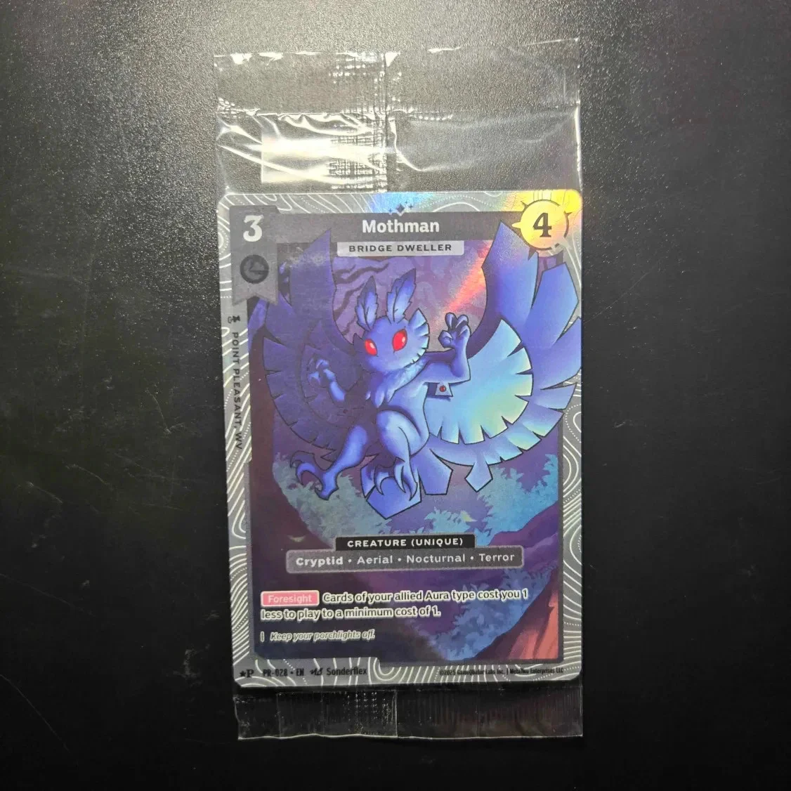 Mothman: Bridge Dweller (PR-028) promo card