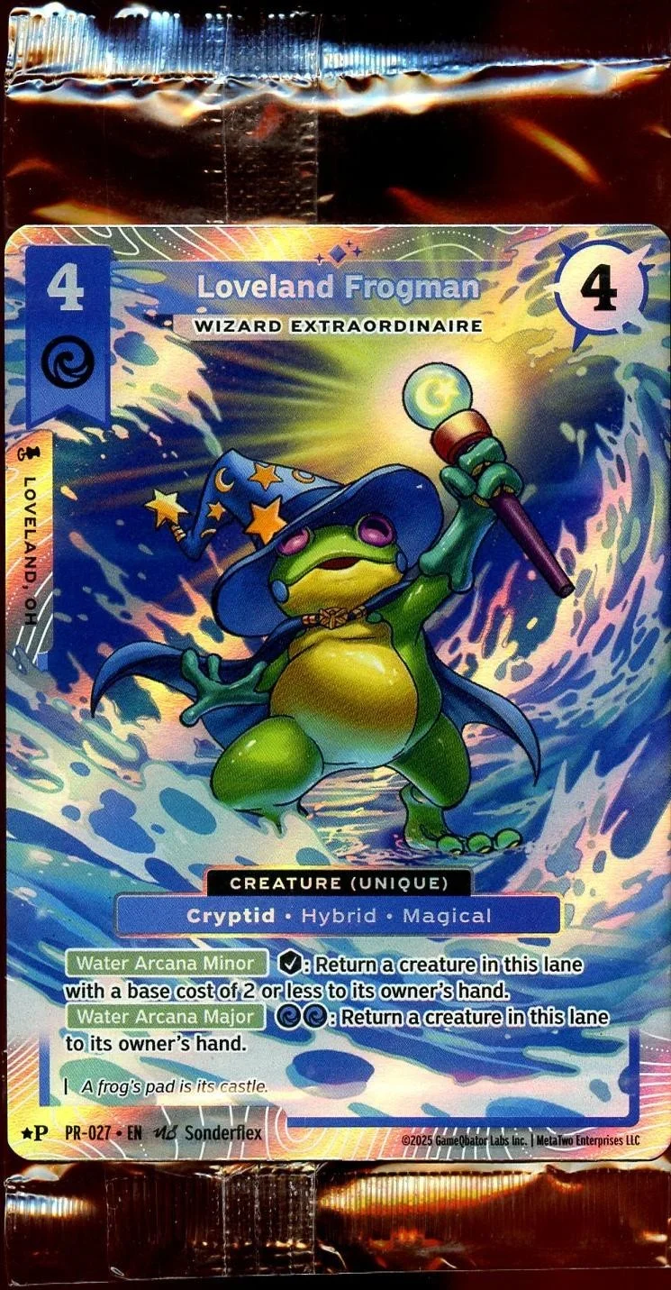 Loveland Frogman: Wizard Extraordinaire (PR-027) promo card