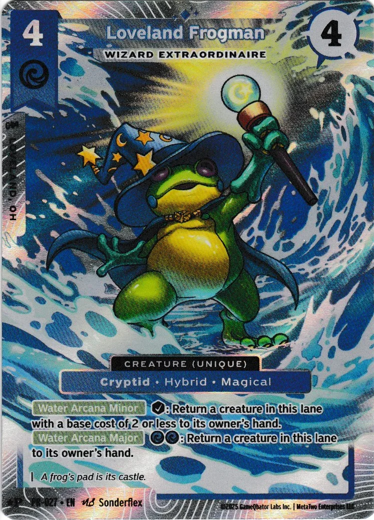 Loveland Frogman: Wizard Extraordinaire (PR-027) promo card
