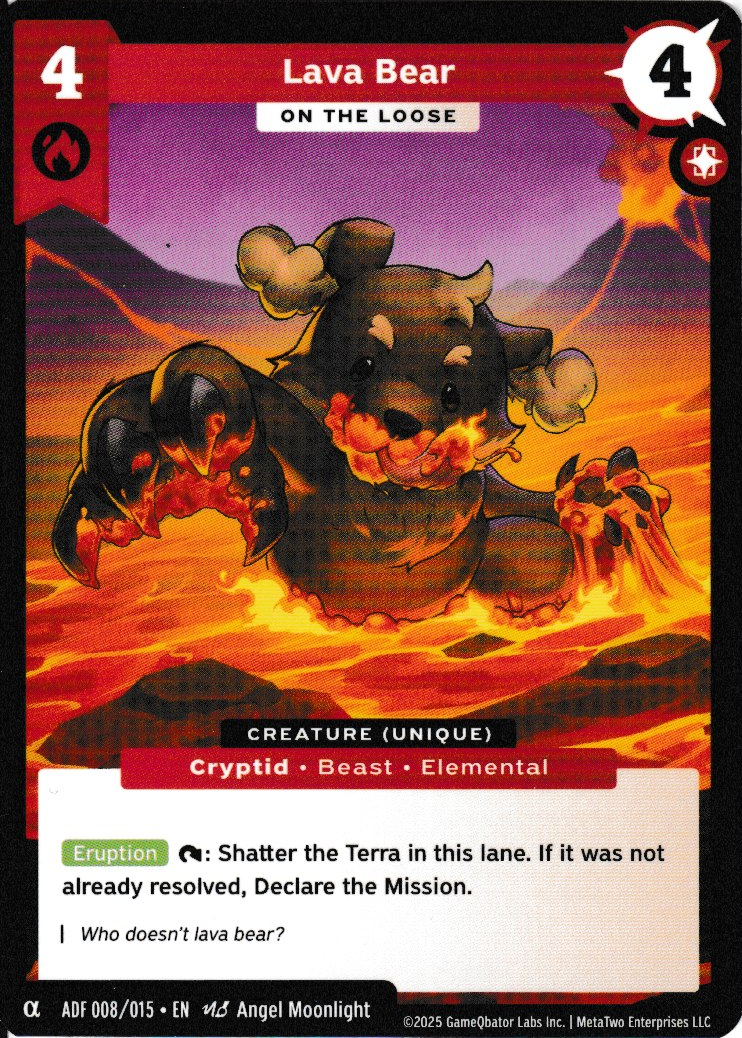 Lava Bear