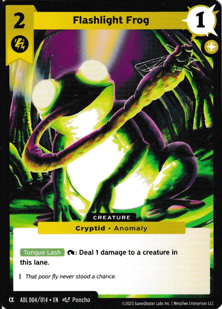 Flashlight Frog