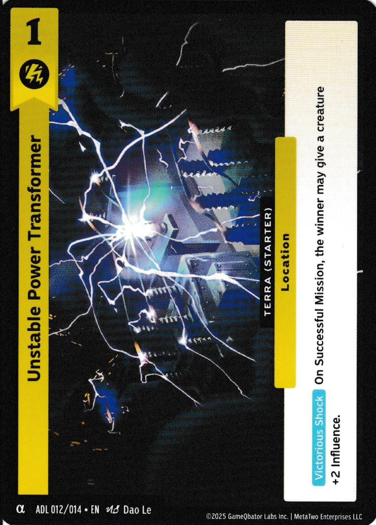 Unstable Power Transformer