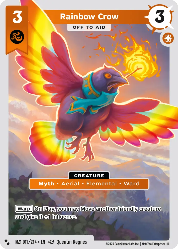 Rainbow Crow