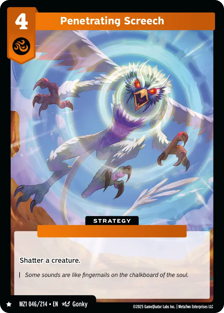 Penetrating Screech