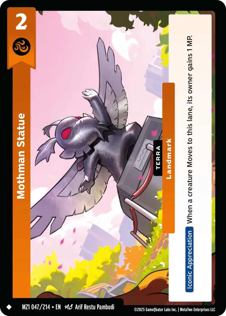 Mothman Statue