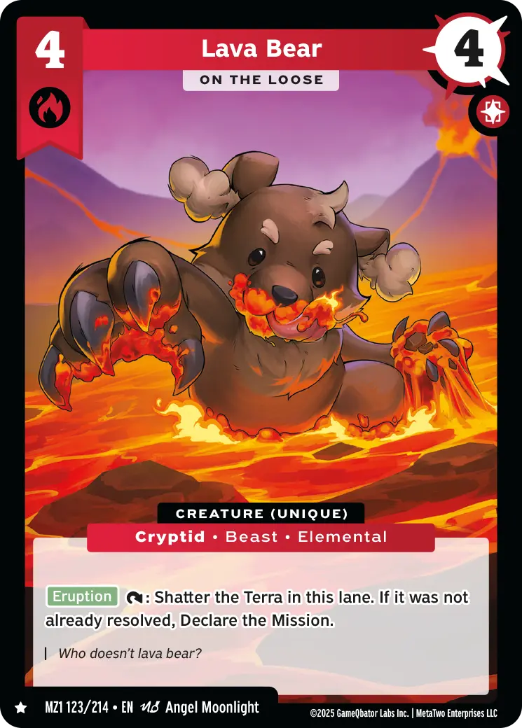 Lava Bear