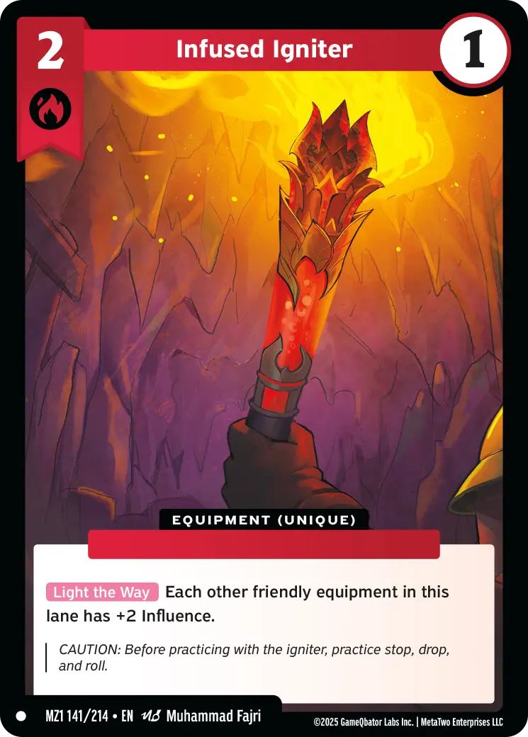 Infused Igniter
