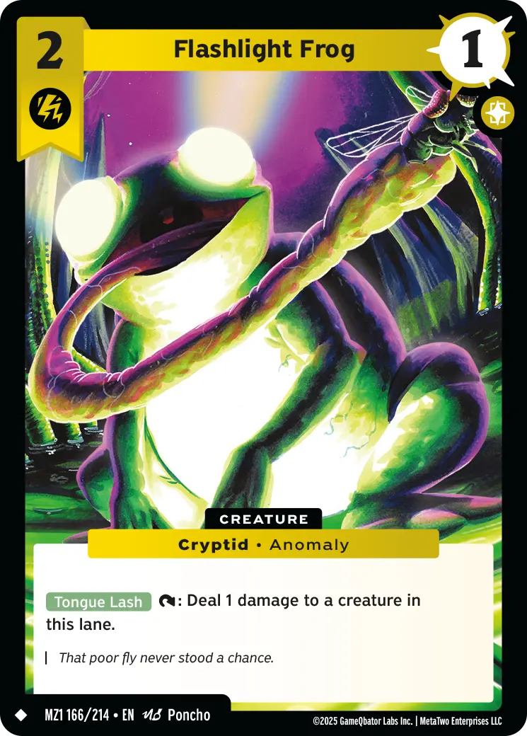 Flashlight Frog