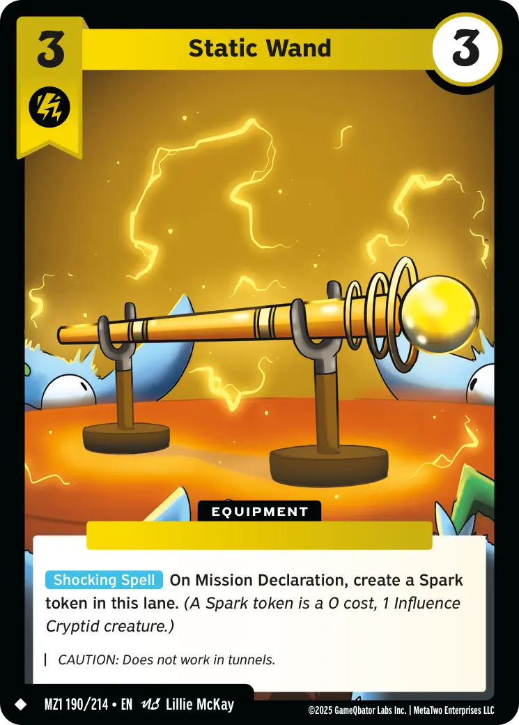 Static Wand
