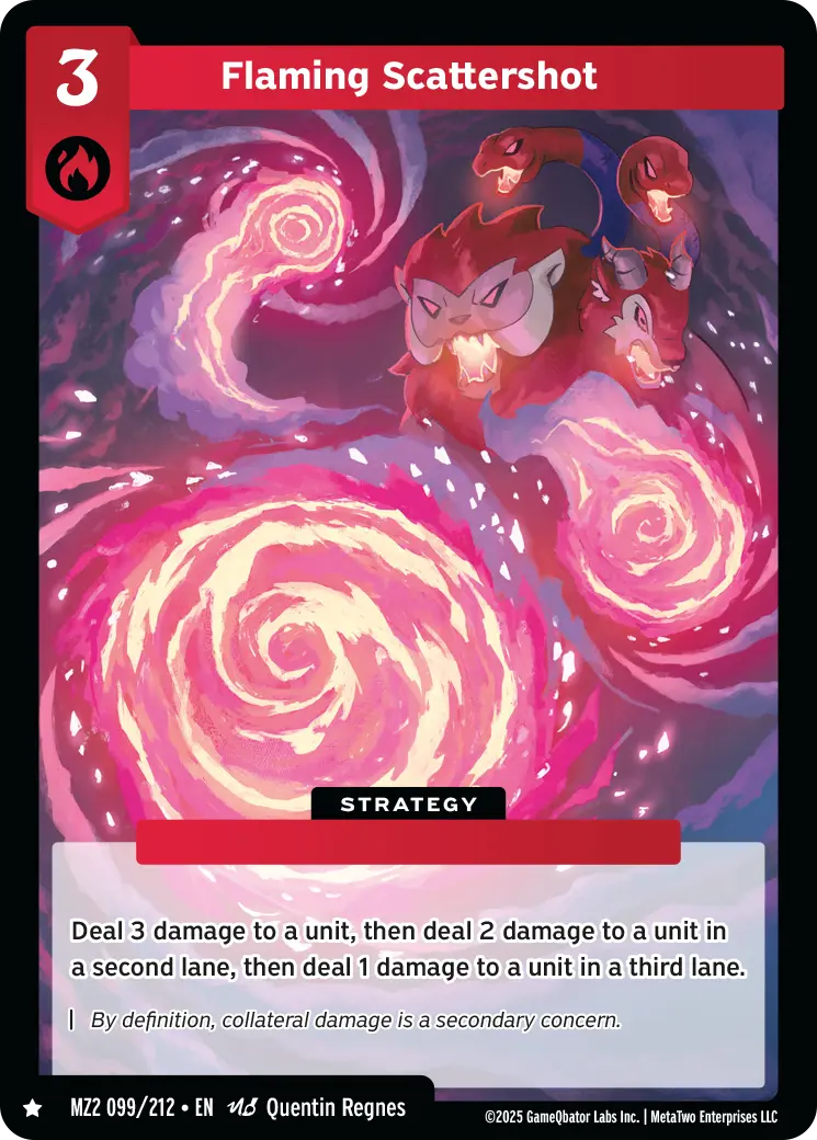 Flaming Scattershot
