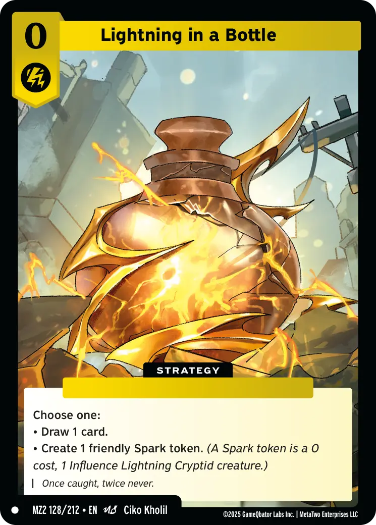 Lightning in a Bottle