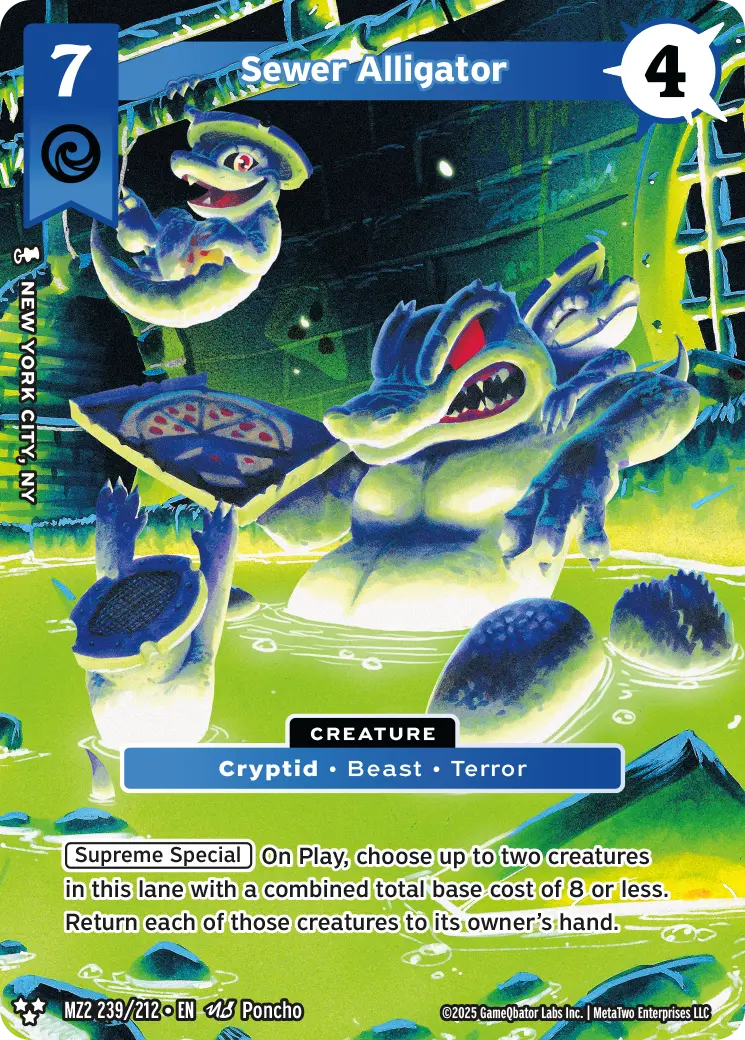 Sewer Alligator