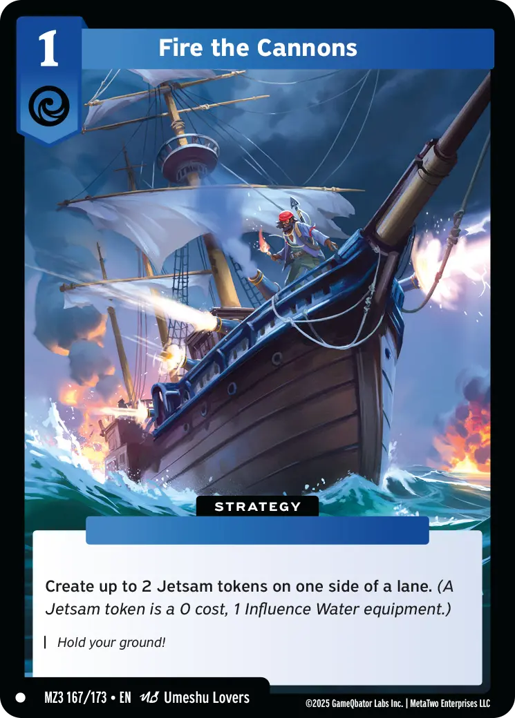 Fire the Cannons